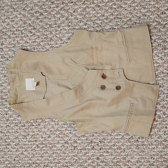 Banana Republic Jackets & Blazers - Banana Republic Y2K tan vest